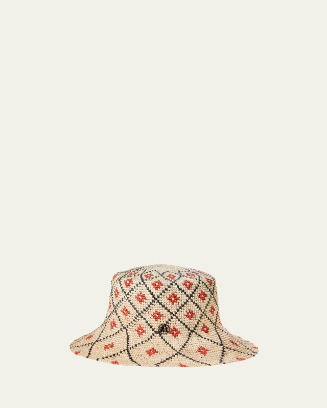 Ludi Flower Crochet Bucket Hat